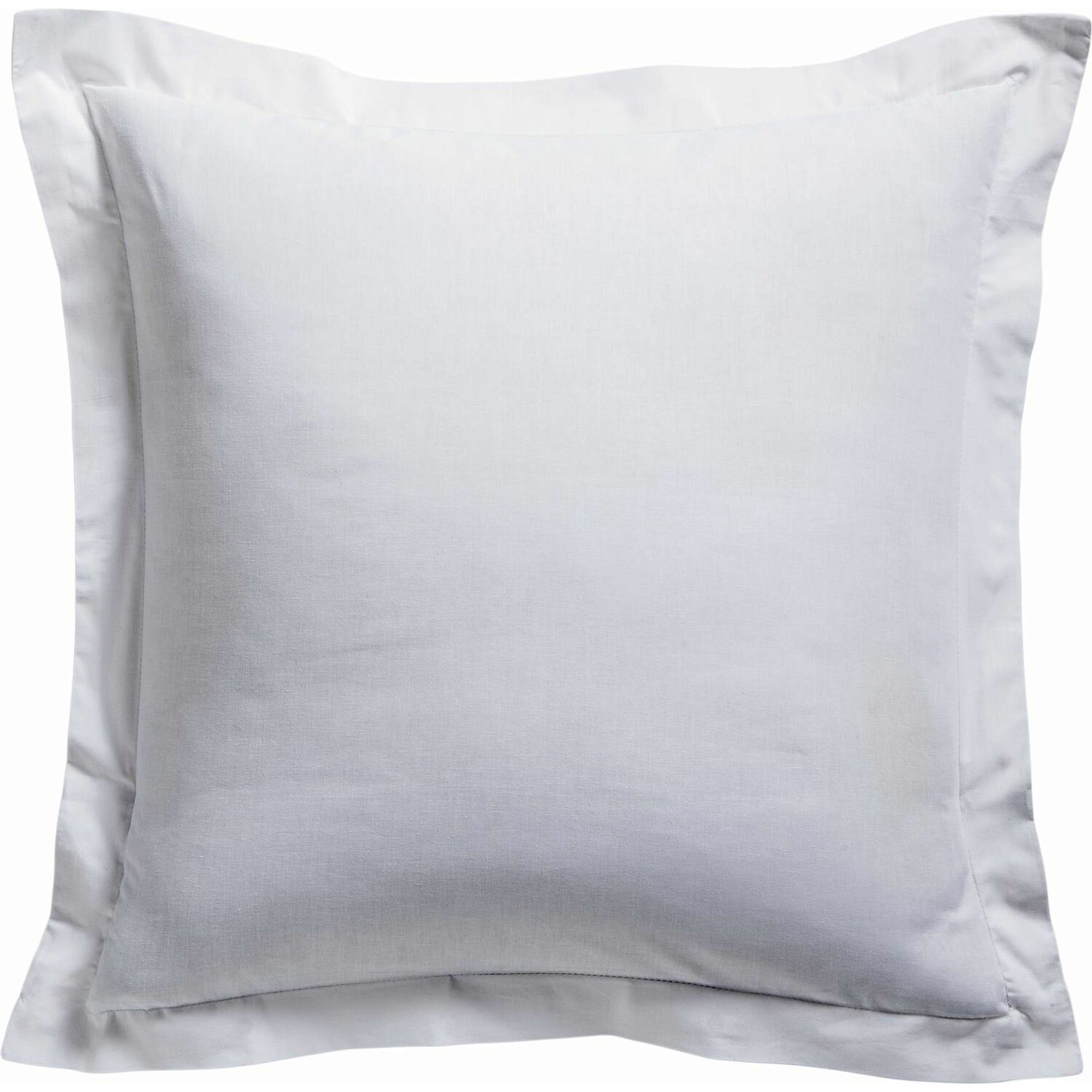 Taie d'oreiller coton blanc 65x65 cm