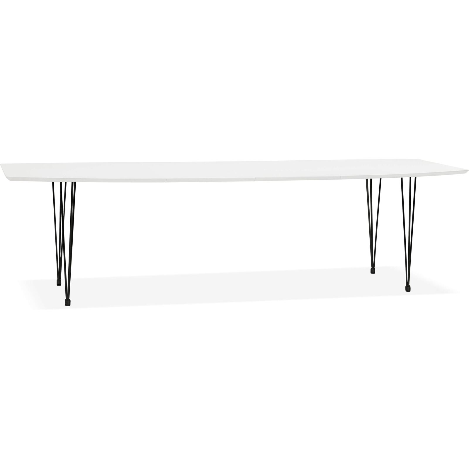 Table à manger couleur blanc 10 places l270cm Table à manger couleur blanc 10 places l270cm