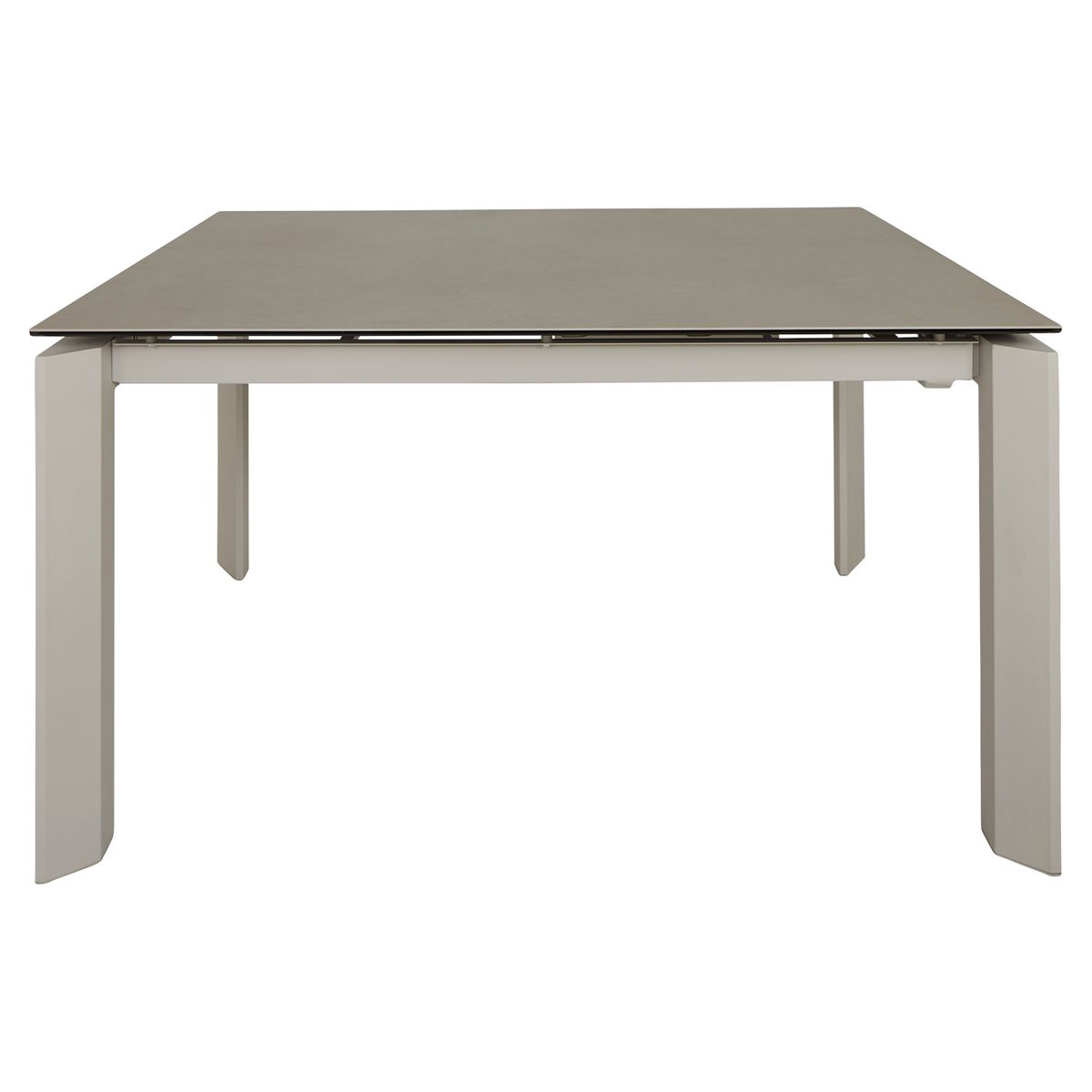 Table céramique extensible 160 x 90 cm avec allonge intégrée Table céramique extensible 160 x 90 cm avec allonge intégrée