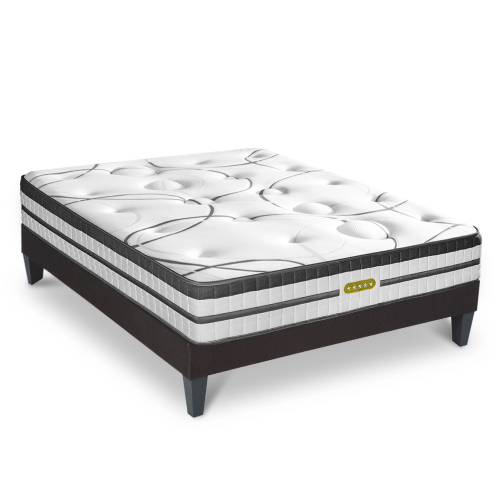 Ensemble matelas ressorts ensachés et sommier 180x200 Ensemble matelas ressorts ensachés et sommier 180x200
