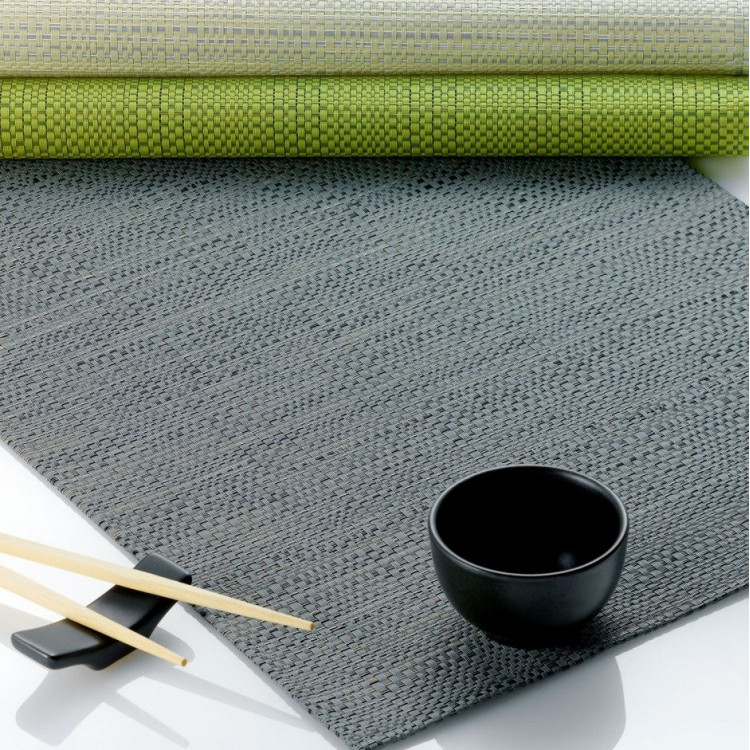 Set de table en pvc gris 33x45