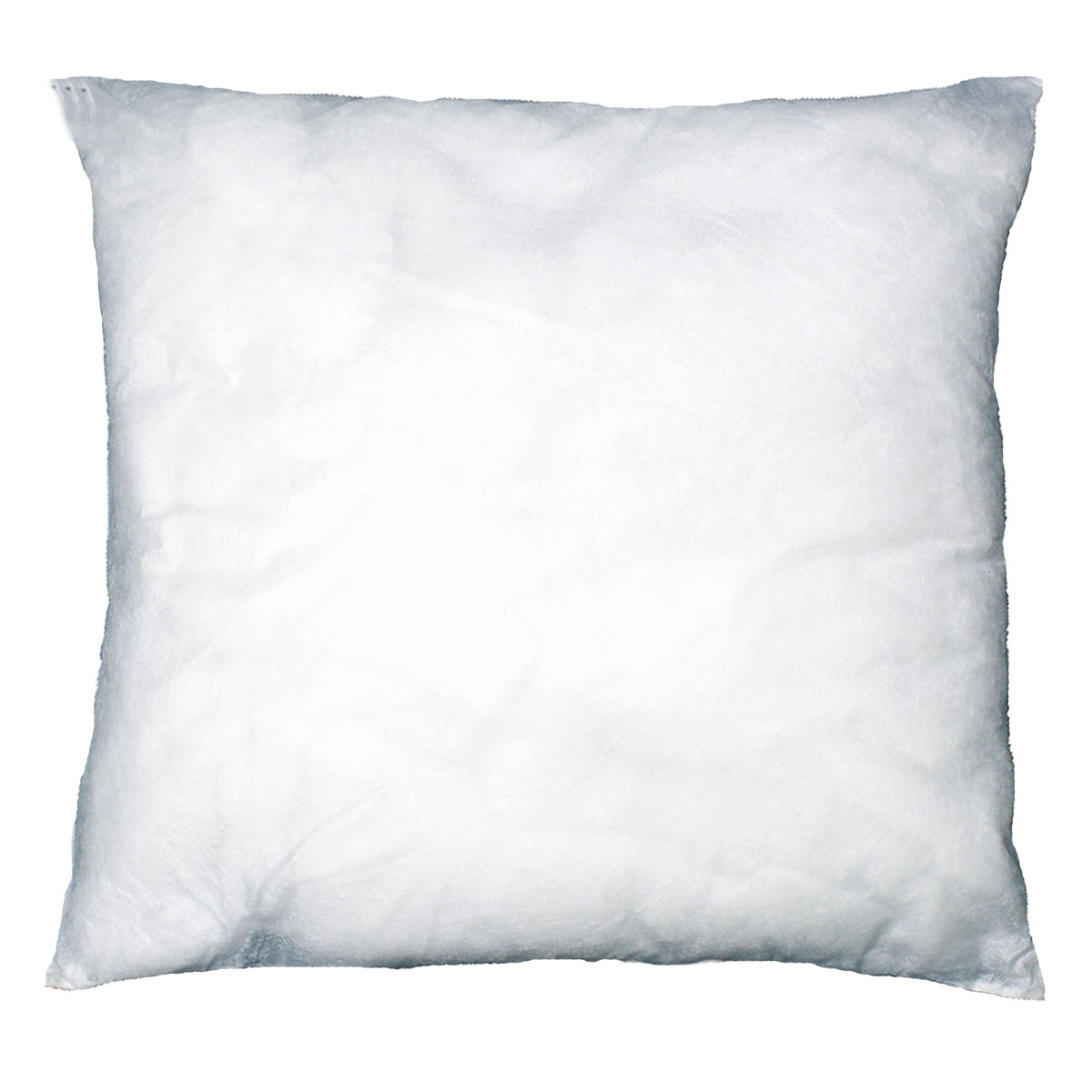 Coussin de garnissage en coloris blanc polyester blanc 60x60 Coussin de garnissage en coloris blanc polyester blanc 60x60