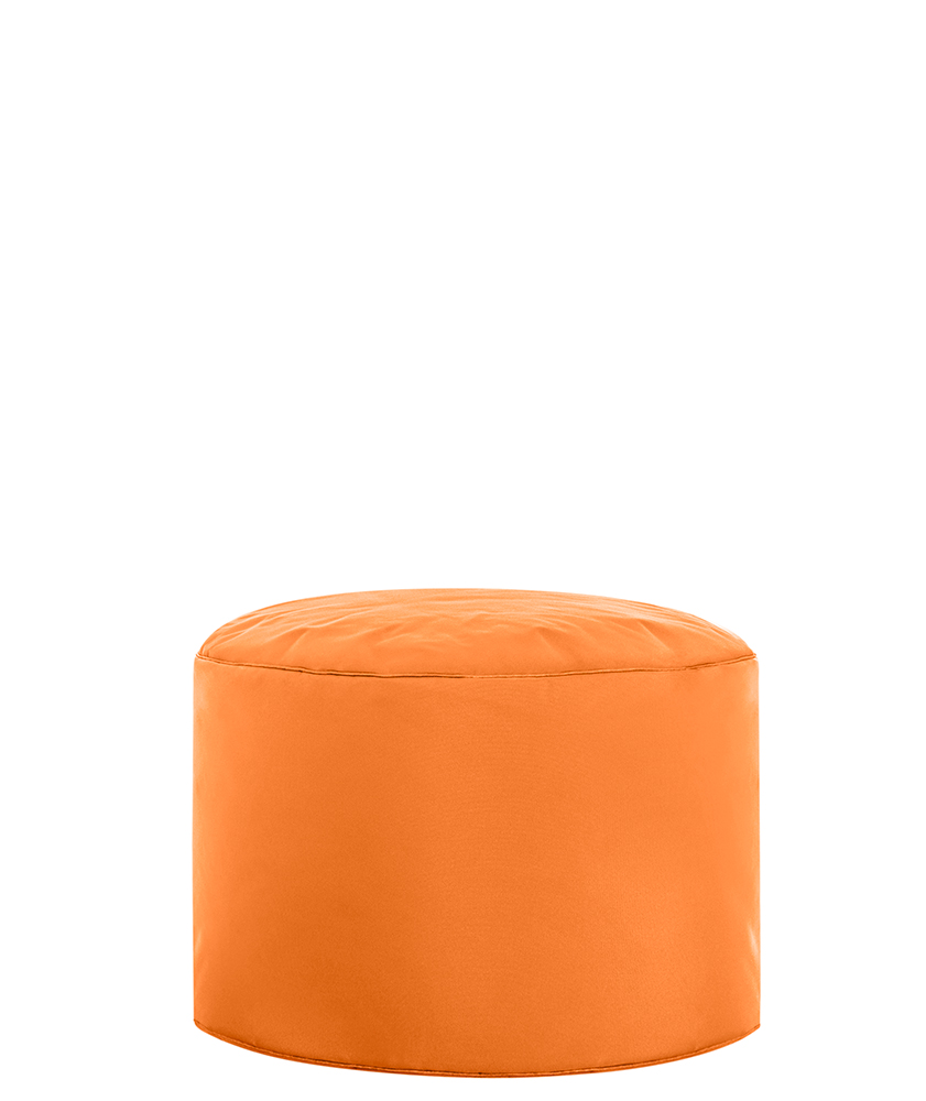 Repose pieds en tissu imperméable orange