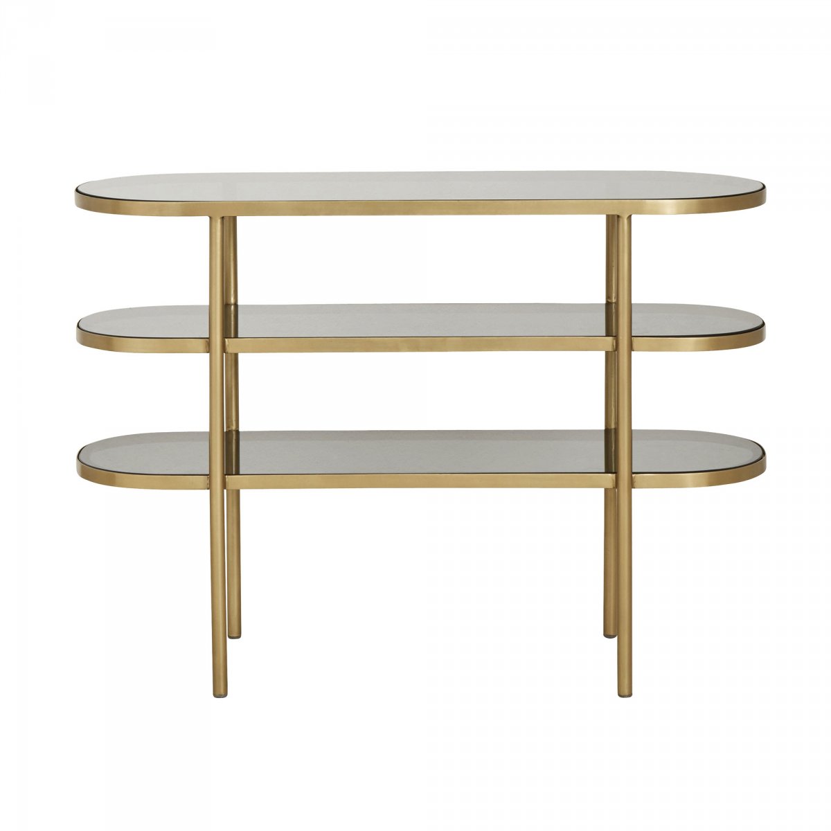Console art déco laiton verre - Nordal Console art déco laiton verre - Nordal
