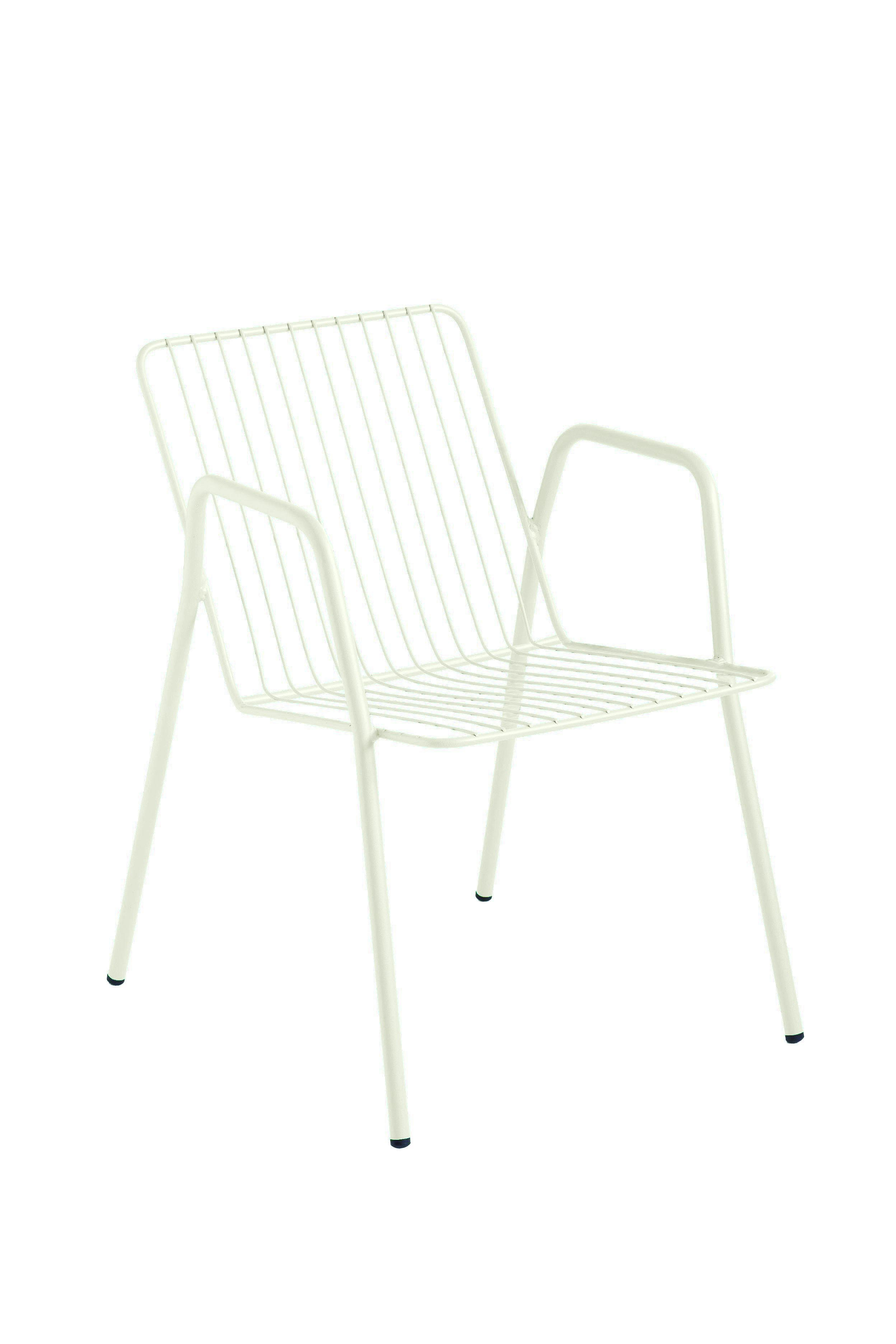 Chaise en acier beige Chaise en acier beige