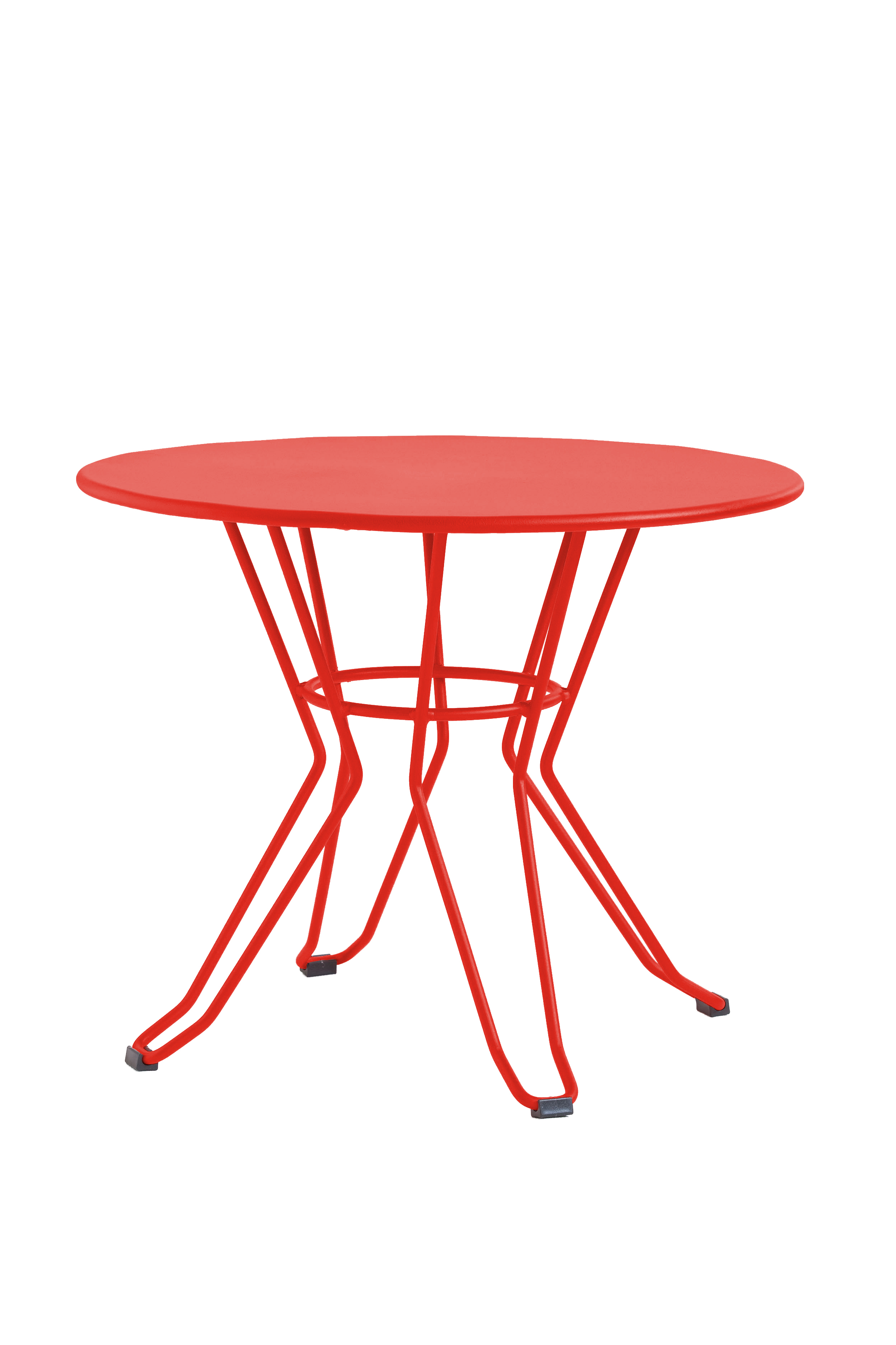 CAPRI - Table basse en acier rouge D60 CAPRI - Table basse en acier rouge D60