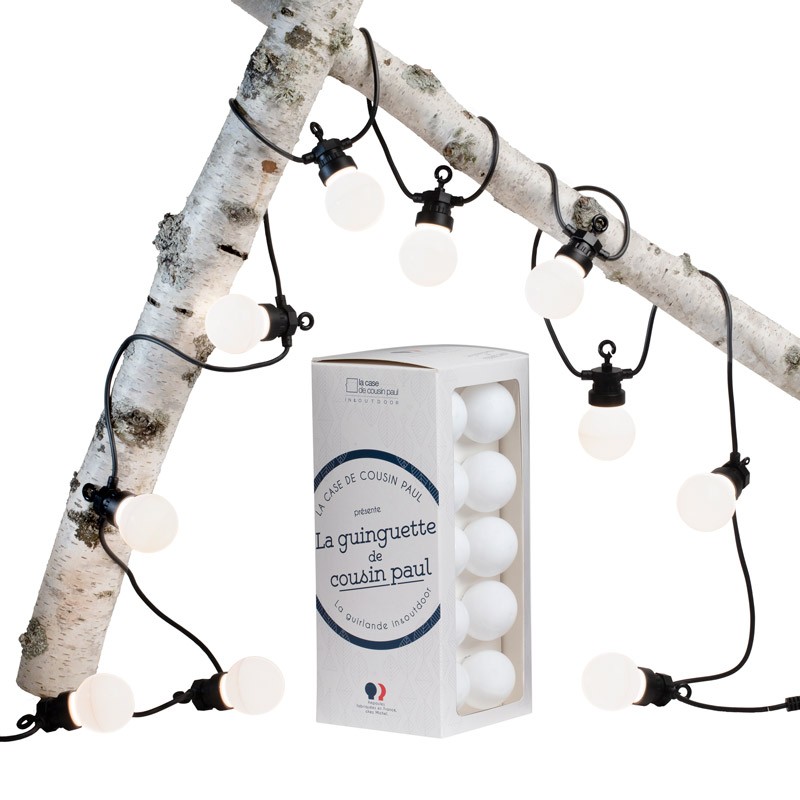 Guirlande lumineuse d'extérieur LED L6m Guirlande lumineuse d'extérieur LED L6m