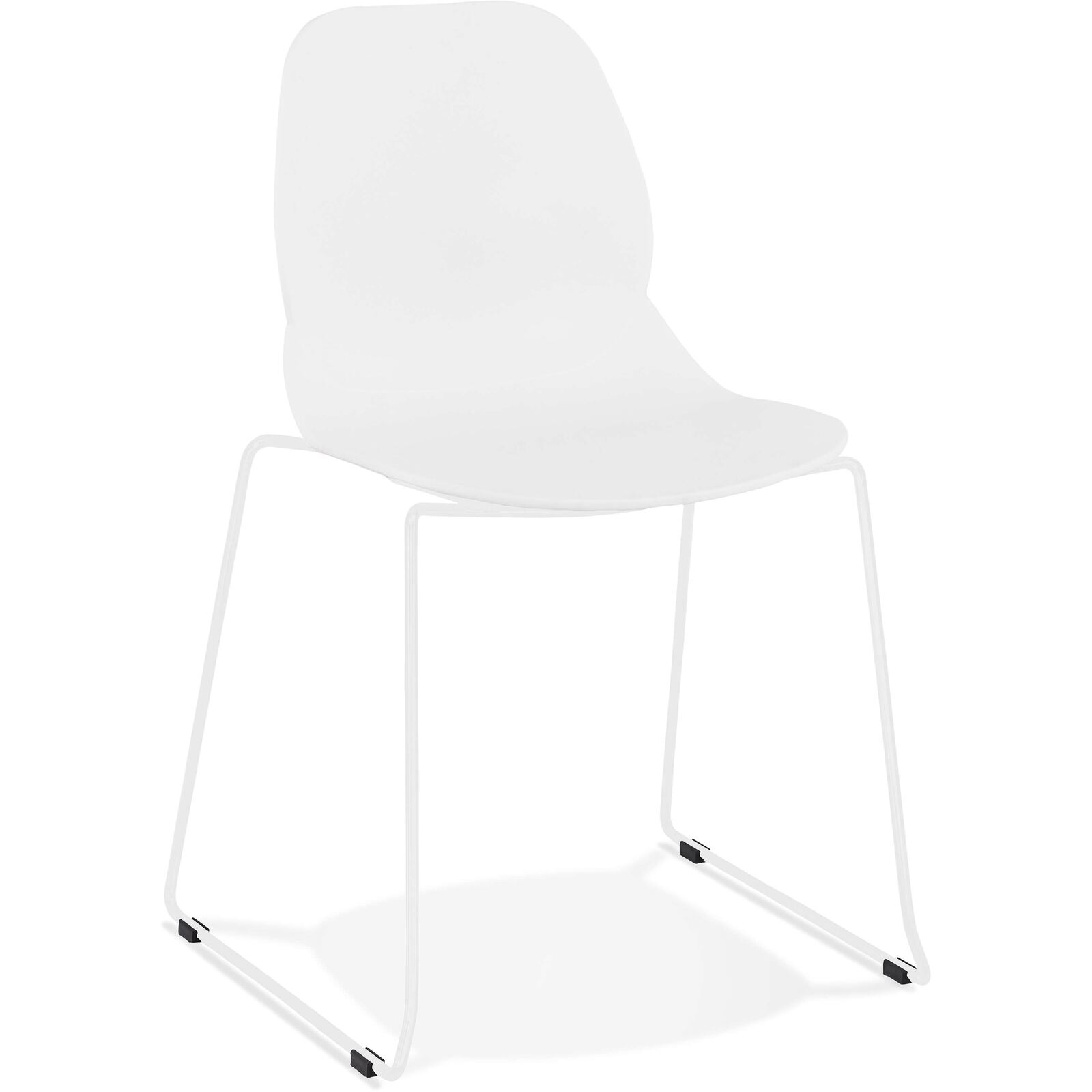 Chaise design minimaliste couleur blanc Chaise design minimaliste couleur blanc
