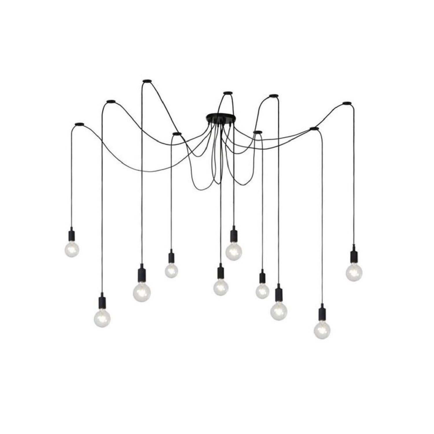 Suspension 10 lumières modulable (photo) Suspension 10 lumières modulable