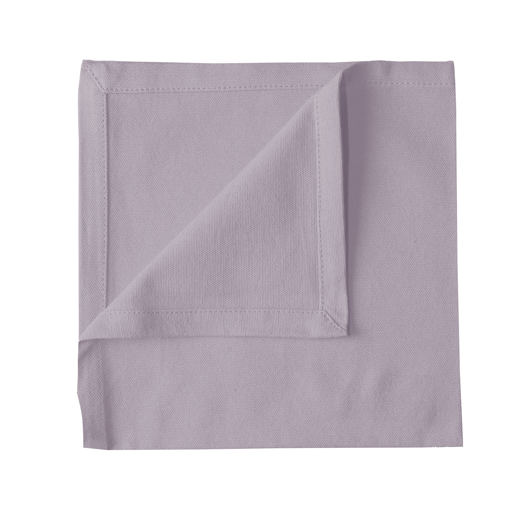Serviette de table en 100% coton violet 40x40 (photo) Serviette de table en 100% coton violet 40x40