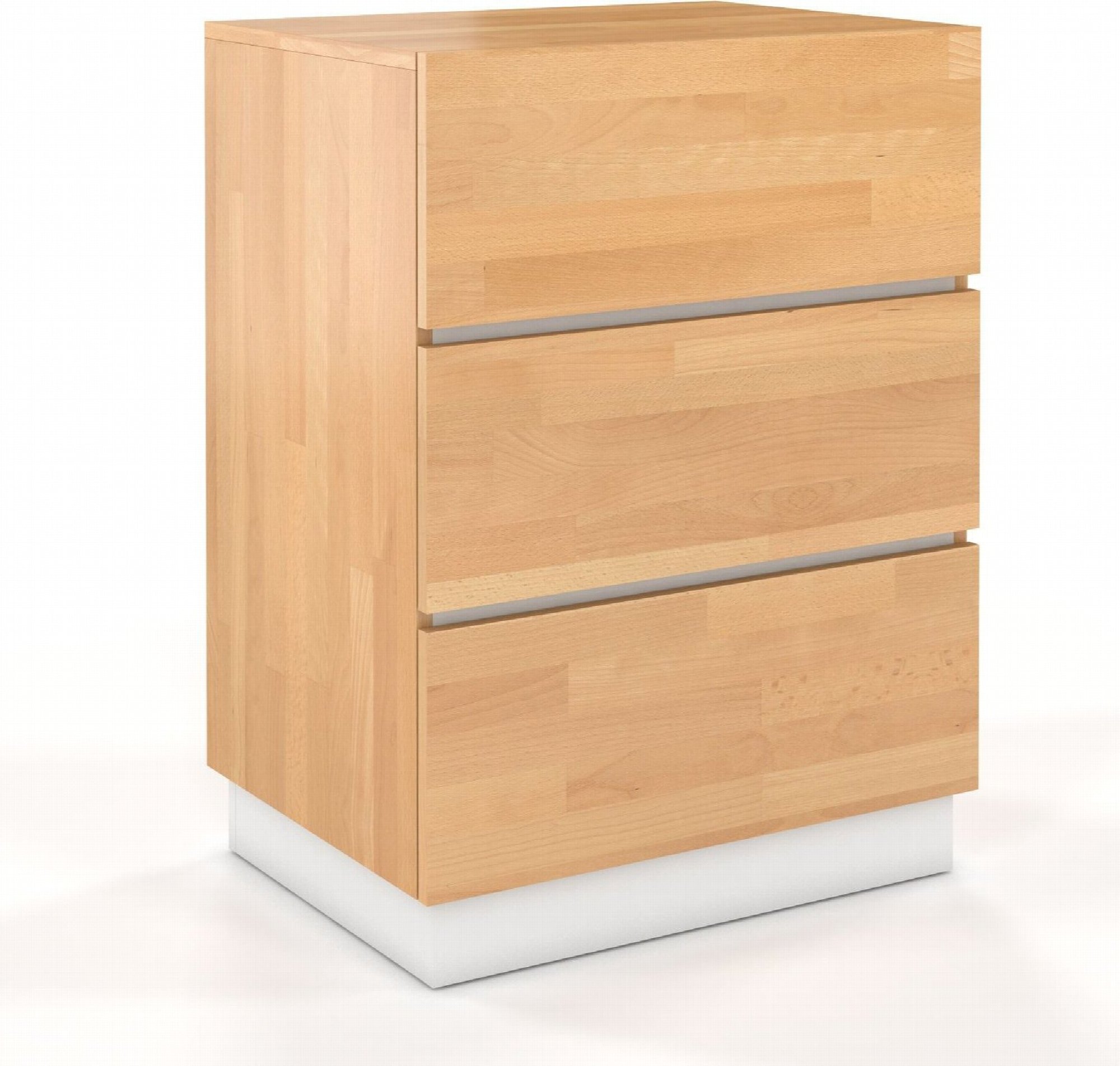 Commode en bois 3 tiroirs couleur bois chÃªne