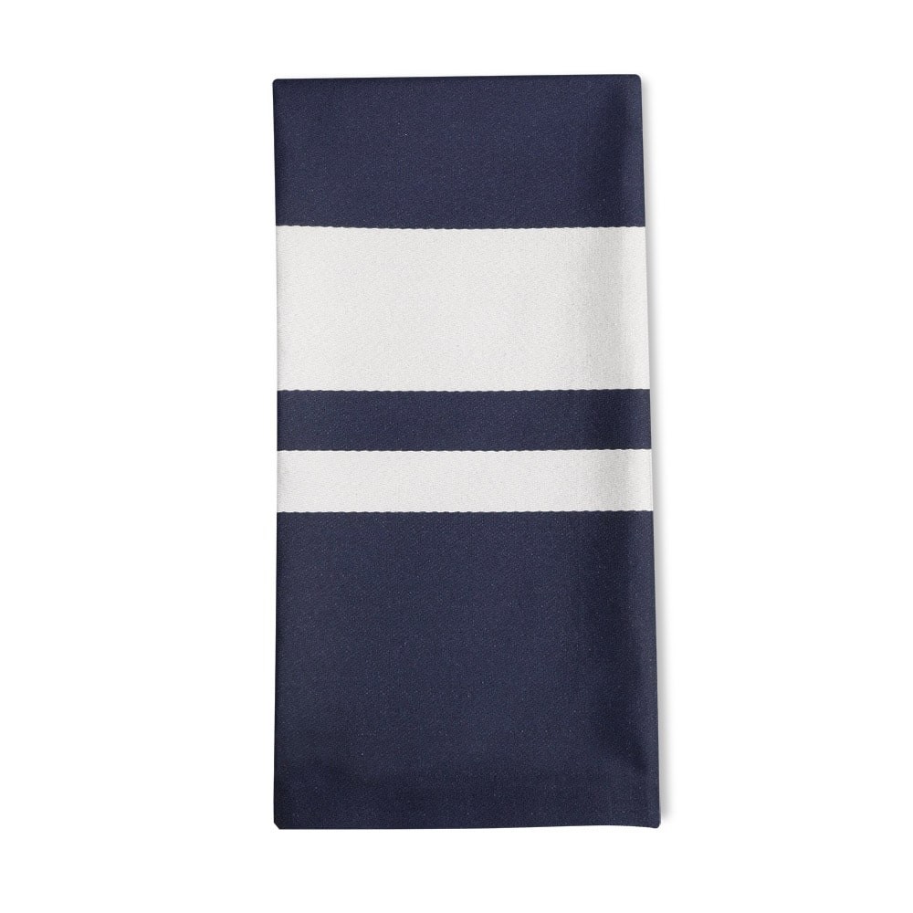 Serviette de table bleu 50x50 (photo) Serviette de table bleu 50x50
