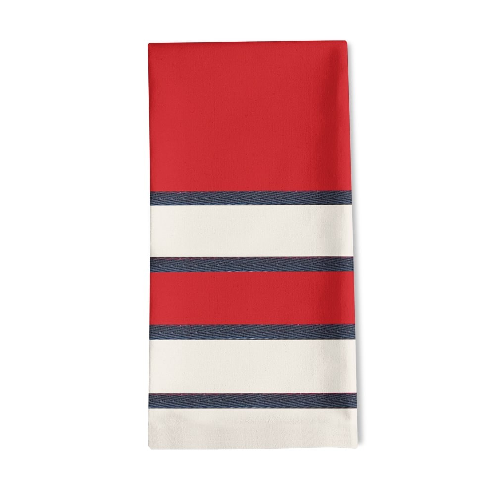 Serviette de table rouge 50x50 Serviette de table rouge 50x50