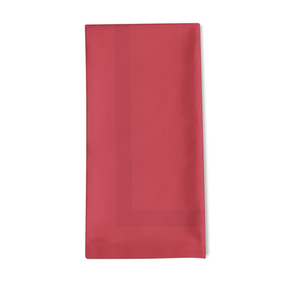 Serviette de table rouge 45x45 Serviette de table rouge 45x45