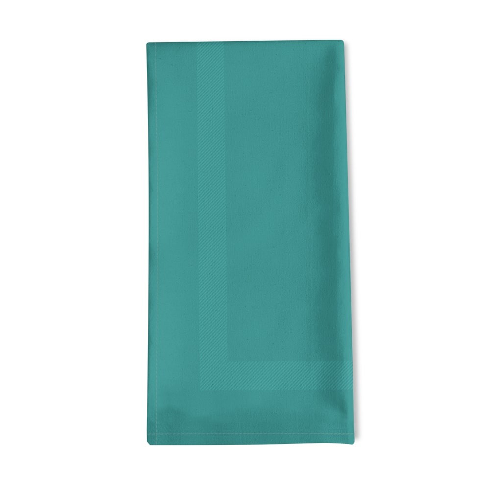 Serviette de table bleu 50x55 (photo) Serviette de table bleu 50x55
