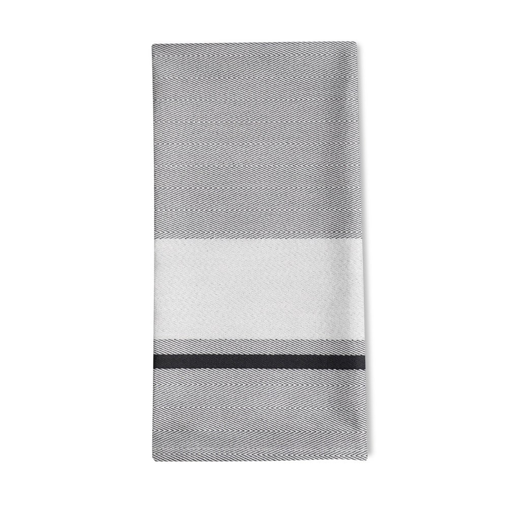 Serviette de table gris 50x50 (photo) Serviette de table gris 50x50