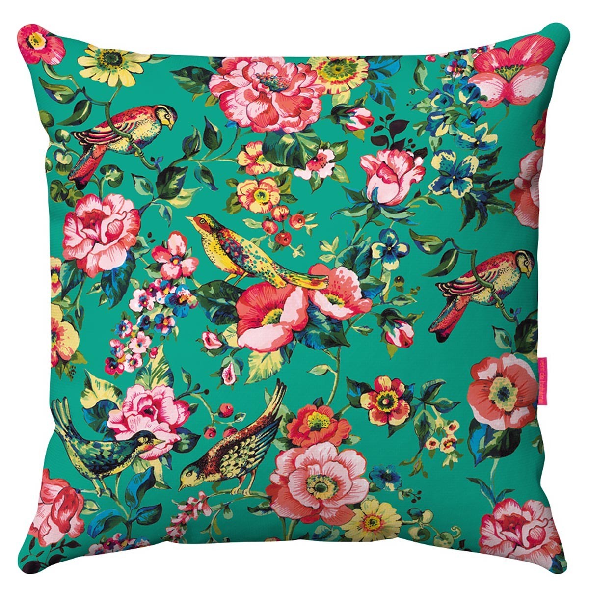 Housse de coussin extérieur Haiku turquoise 60x60 Housse de coussin extérieur Haiku turquoise 60x60