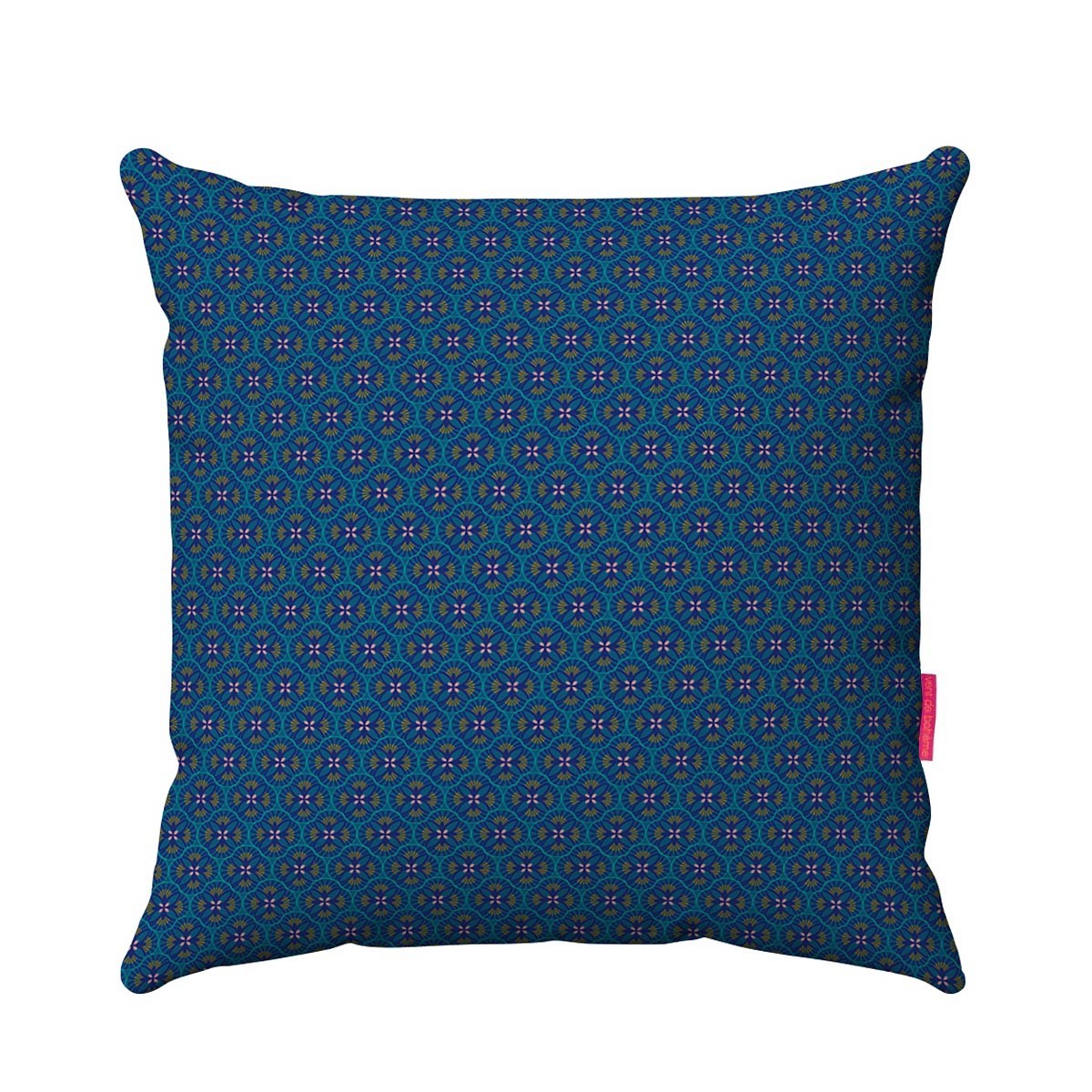 Housse de coussin extérieur Lotus bleu 45x45 Housse de coussin extérieur Lotus bleu 45x45