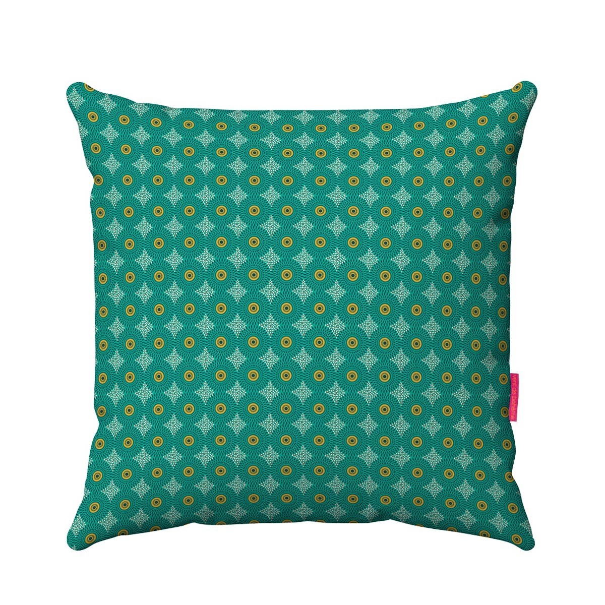 Housse de coussin extérieur Hanoï turquoise 45x45 Housse de coussin extérieur Hanoï turquoise 45x45
