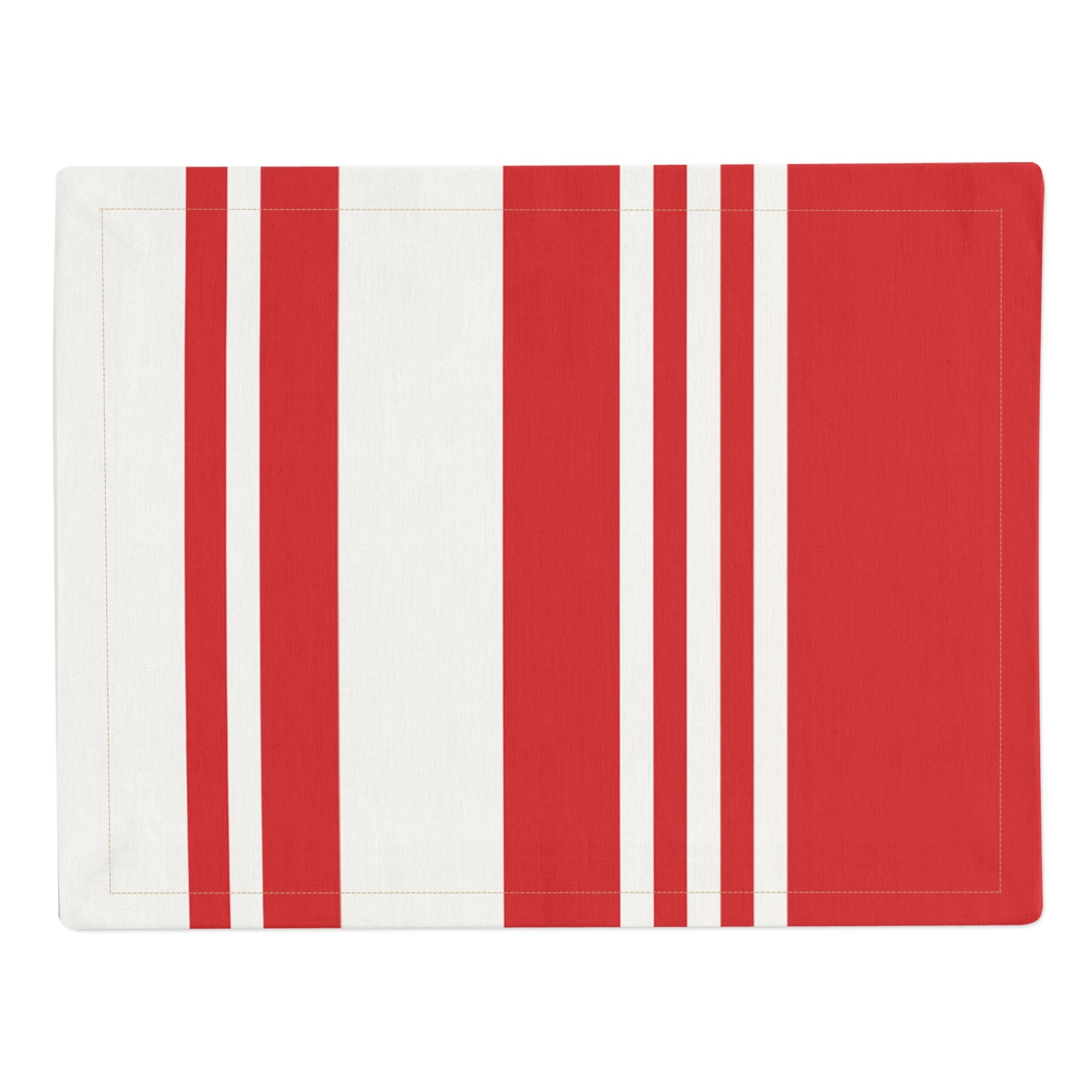 set de table coton rouge 41x52 cm