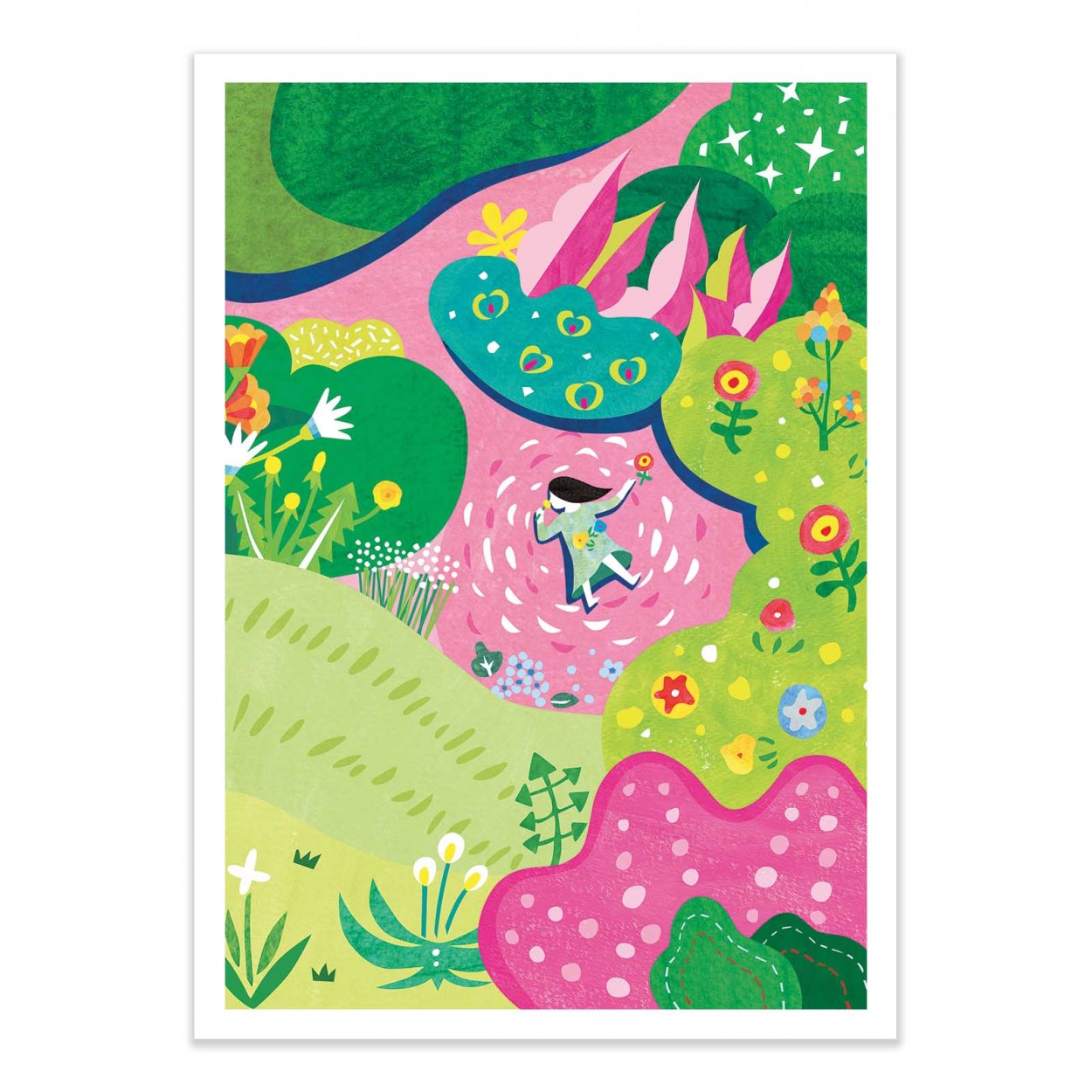 SECRET GARDEN - Affiche d'art 50 x 70 cm SECRET GARDEN - Affiche d'art 50 x 70 cm