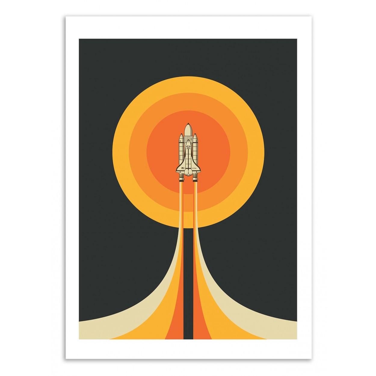 UPWARD - Affiche d'art 50 x 70 cm UPWARD - Affiche d'art 50 x 70 cm