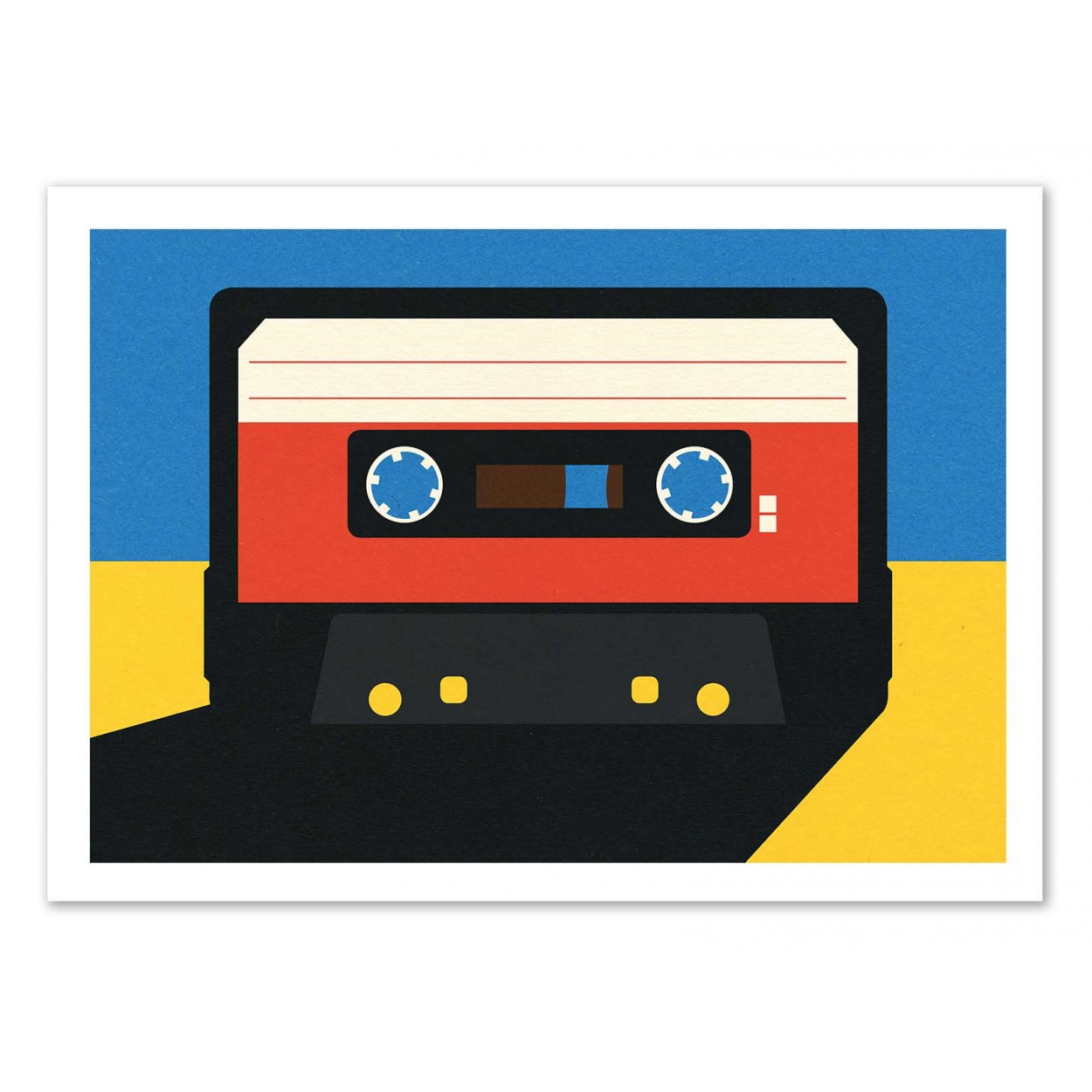 BLACK TAPE - Affiche d'art 50 x 70 cm (photo) BLACK TAPE - Affiche d'art 50 x 70 cm