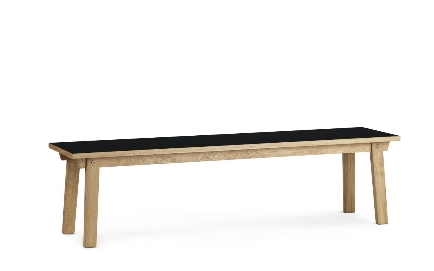 Banc en chêne noir