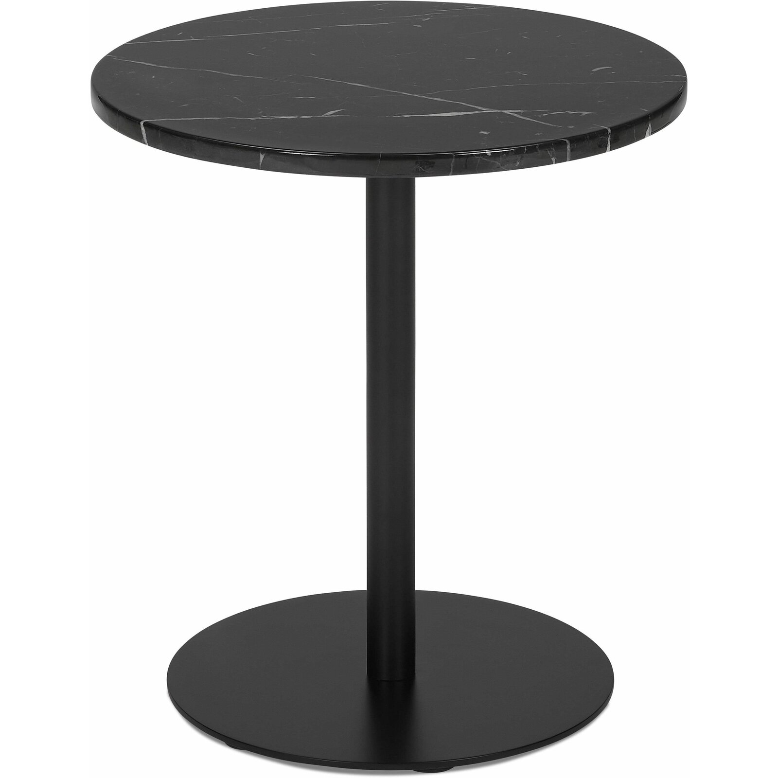 Table basse design ronde couleur noir d45cm Table basse design ronde couleur noir d45cm