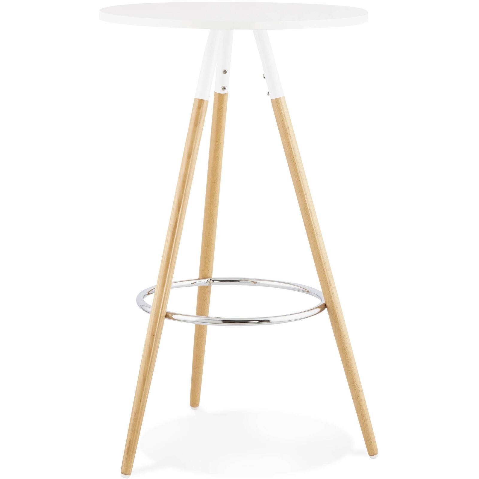 table haute bois hêtre blanc