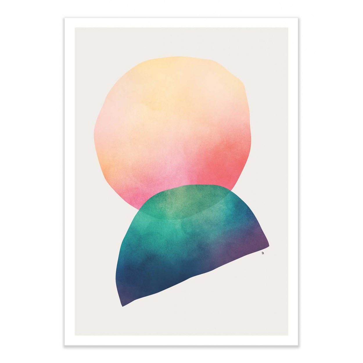SUNRISE - Affiche d'art 50 x 70 cm SUNRISE - Affiche d'art 50 x 70 cm