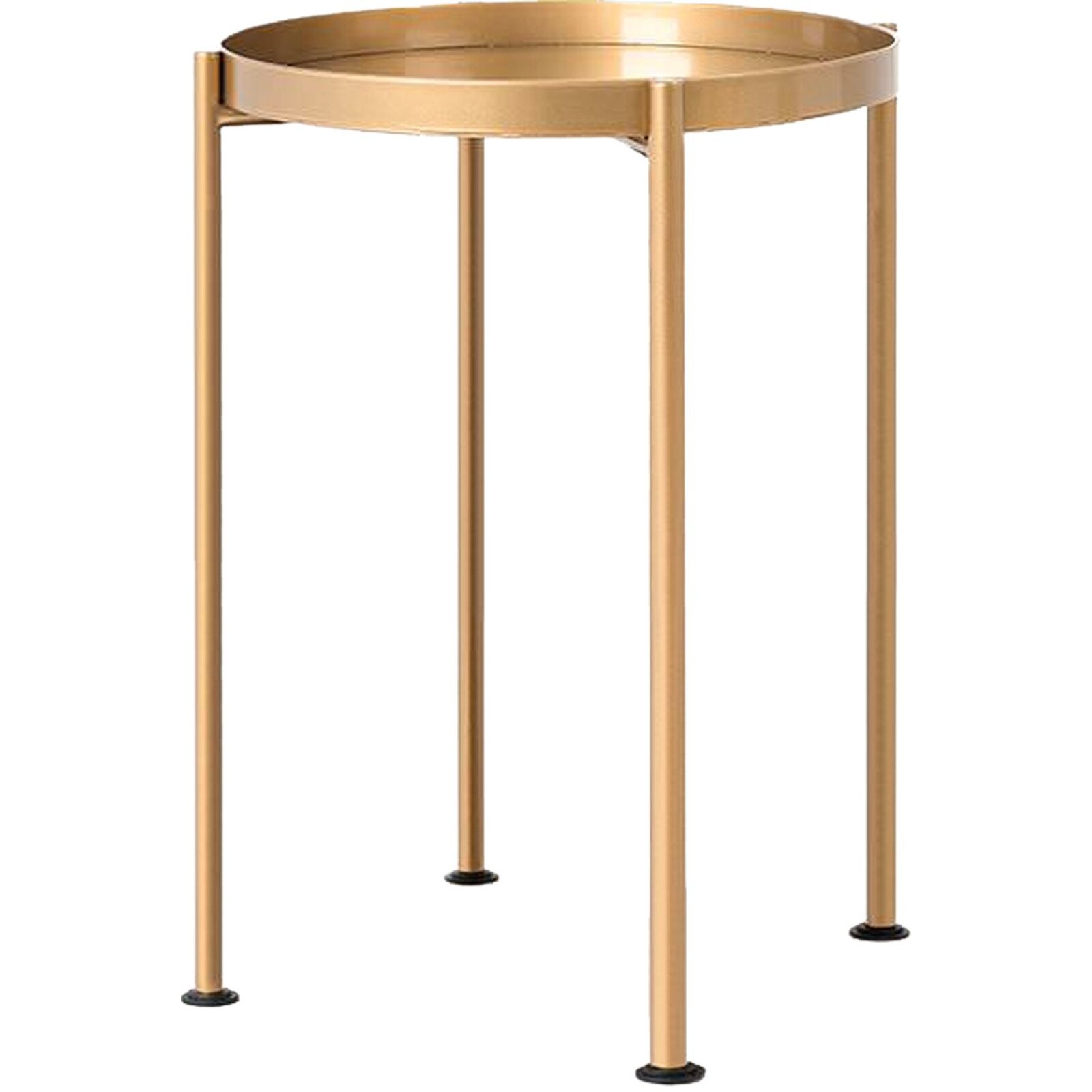 Table d’appoint ronde doré d40cm Table d’appoint ronde doré d40cm