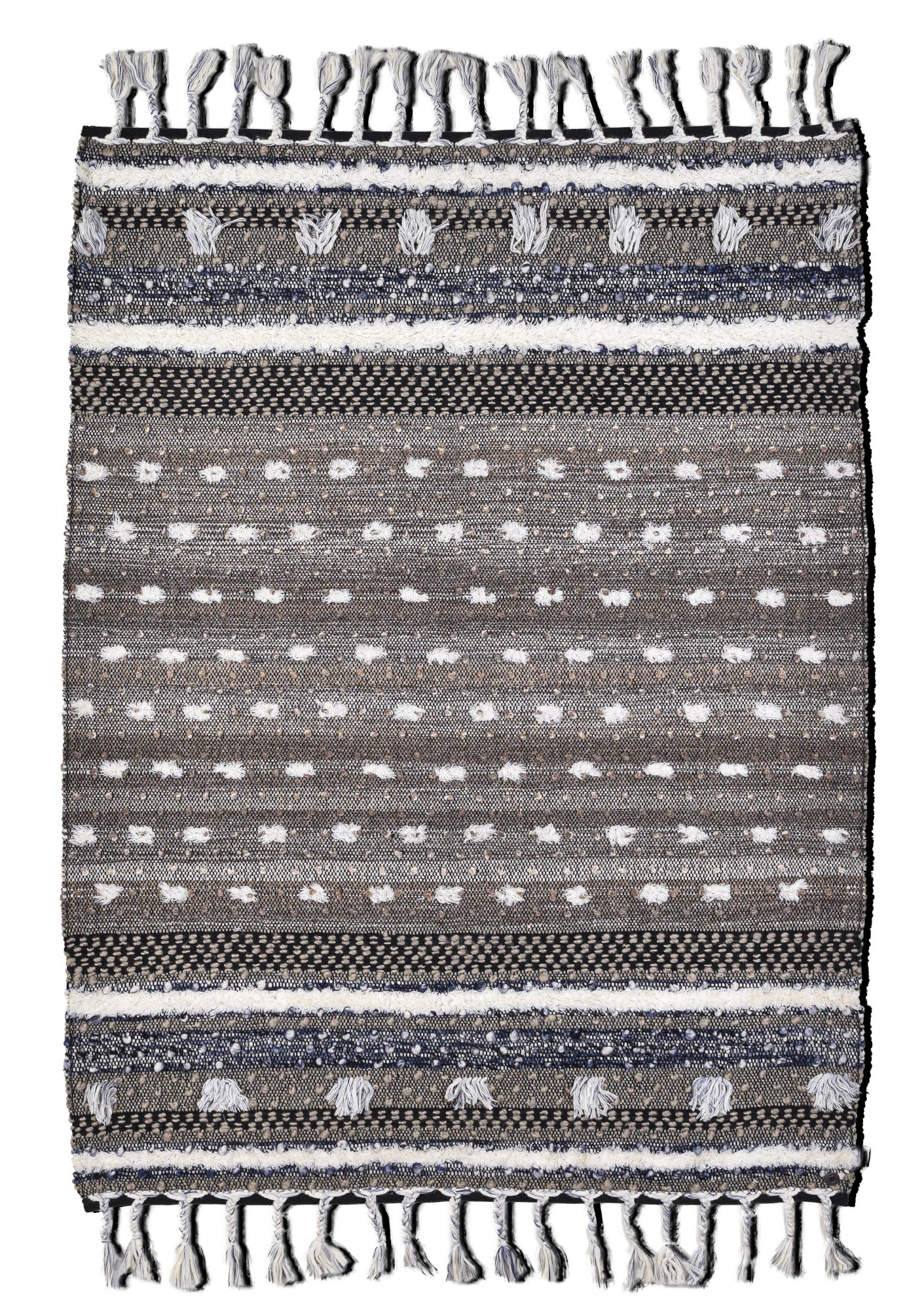 Tapis kelim berbère en laine fait à la main nature 140x200 Tapis kelim berbère en laine fait à la main nature 140x200