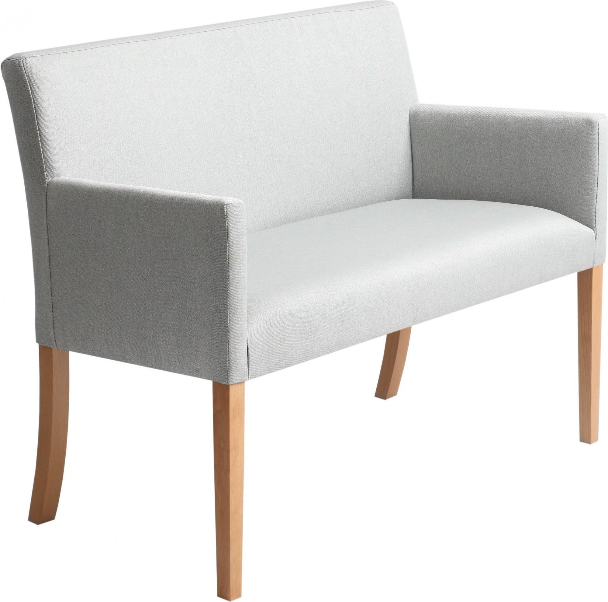 Banquette tissu gris h49cm Banquette tissu gris h49cm