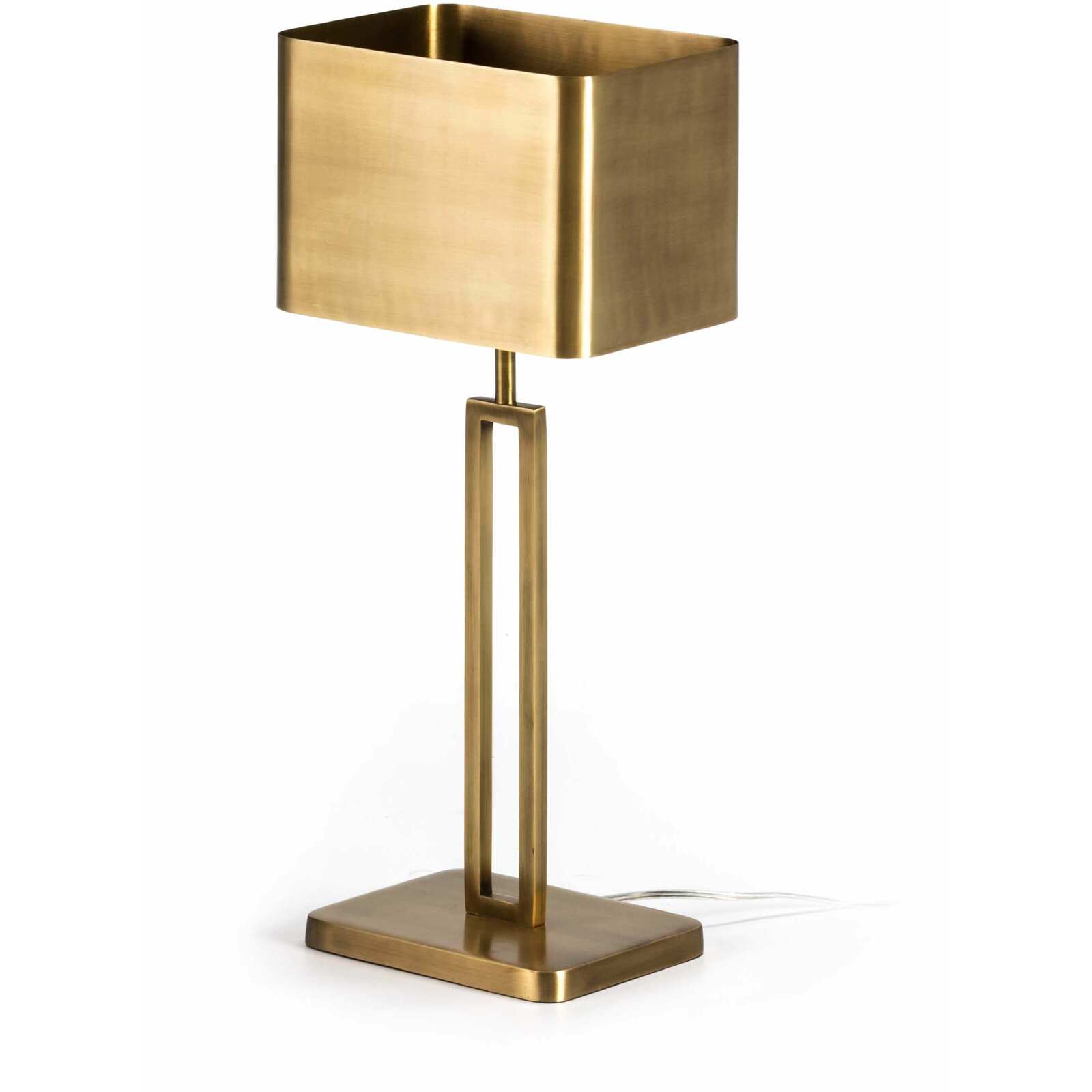 Lampe de salon Métal Or 24x15x55 cm