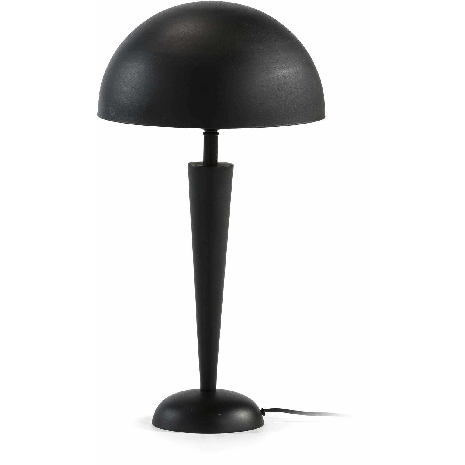Lampe de table noire