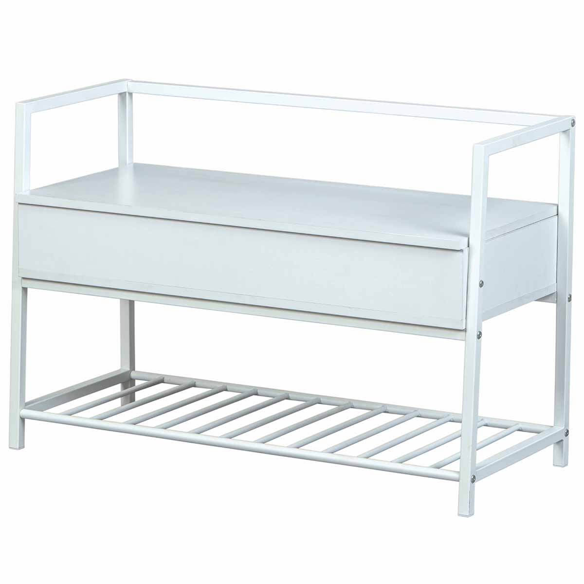 Banc à chaussure avec coffre de rangement Banc à chaussure avec coffre de rangement