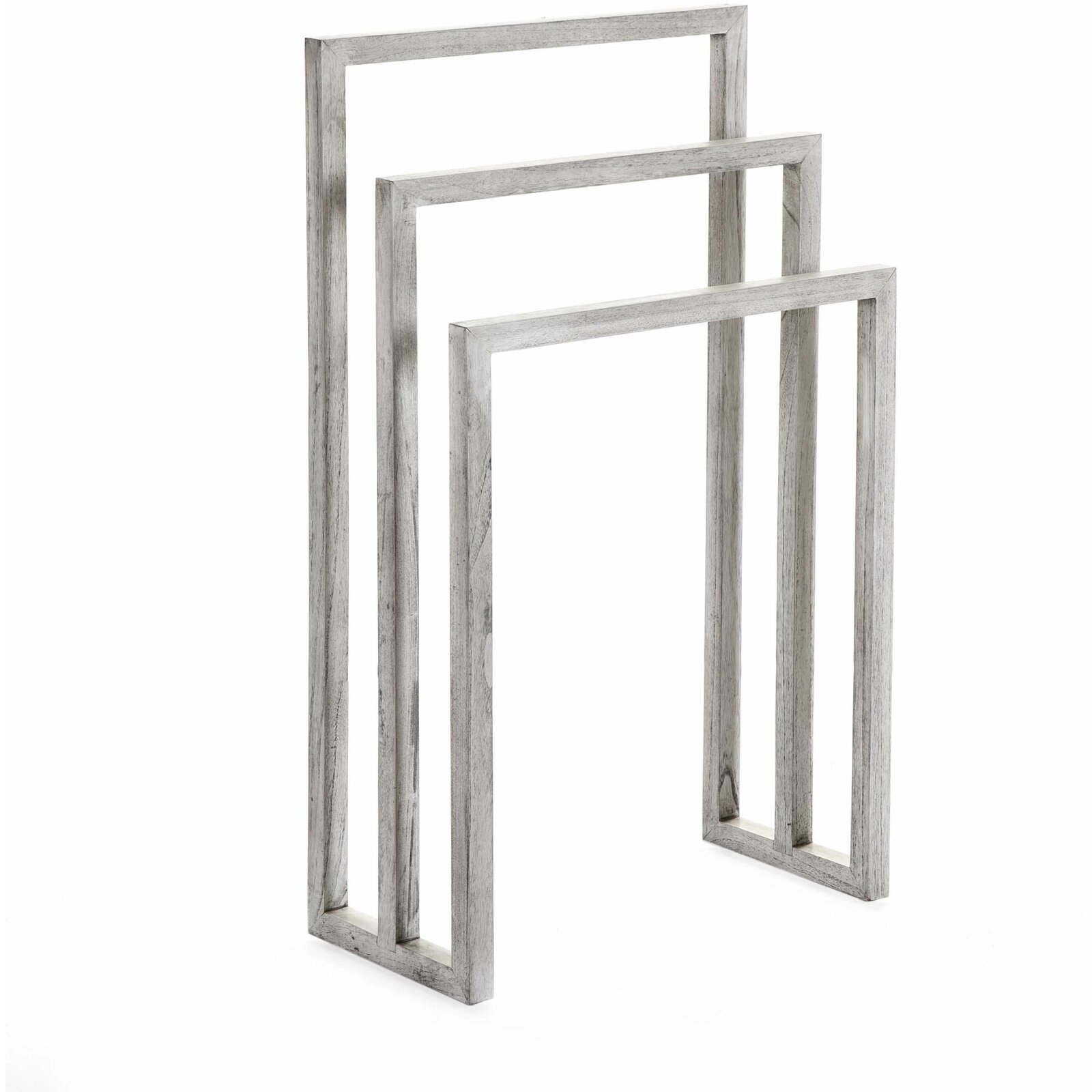 Porte-serviettes en bois beige Porte-serviettes en bois beige