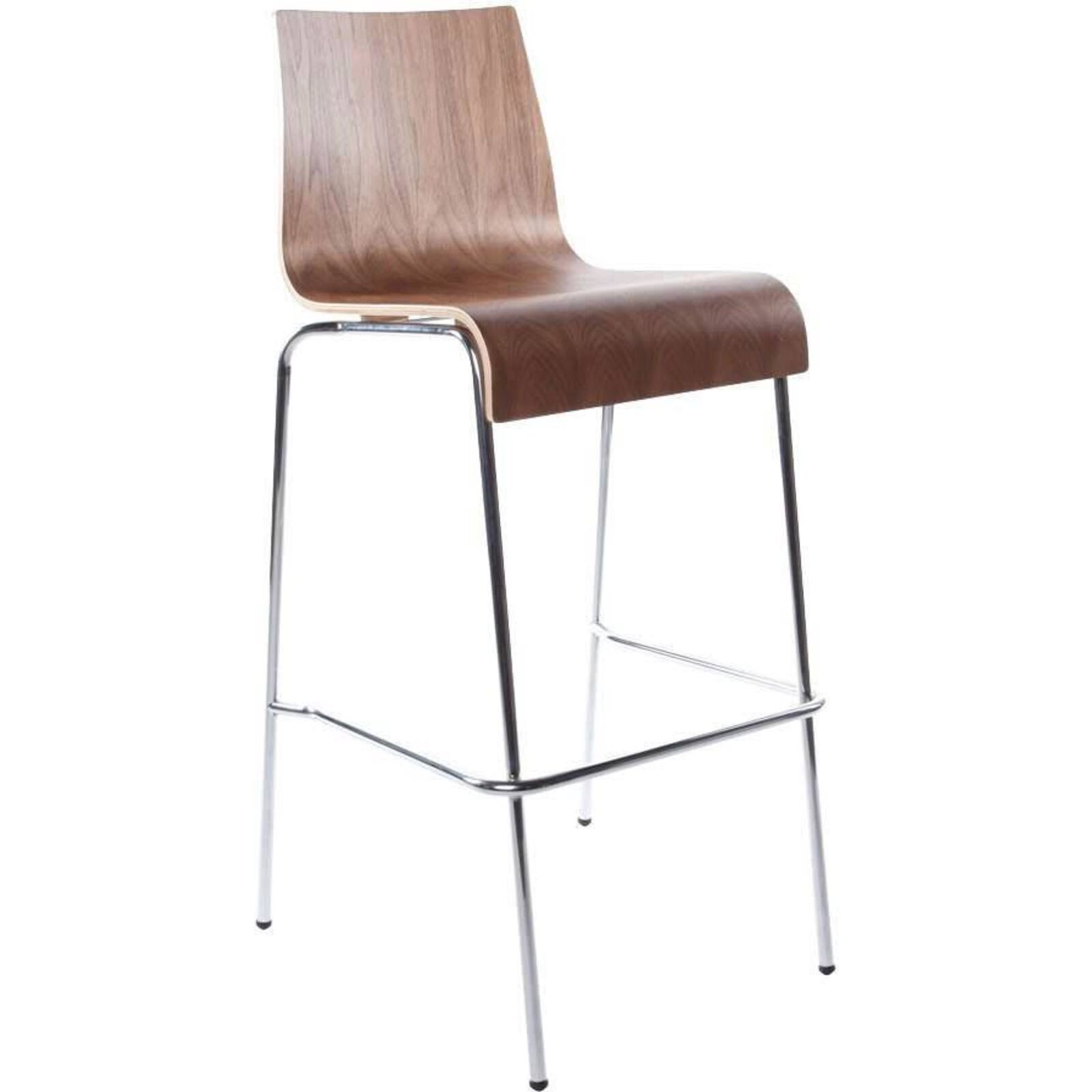 Tabouret de bar Bois Bois foncé H. assise 74 cm