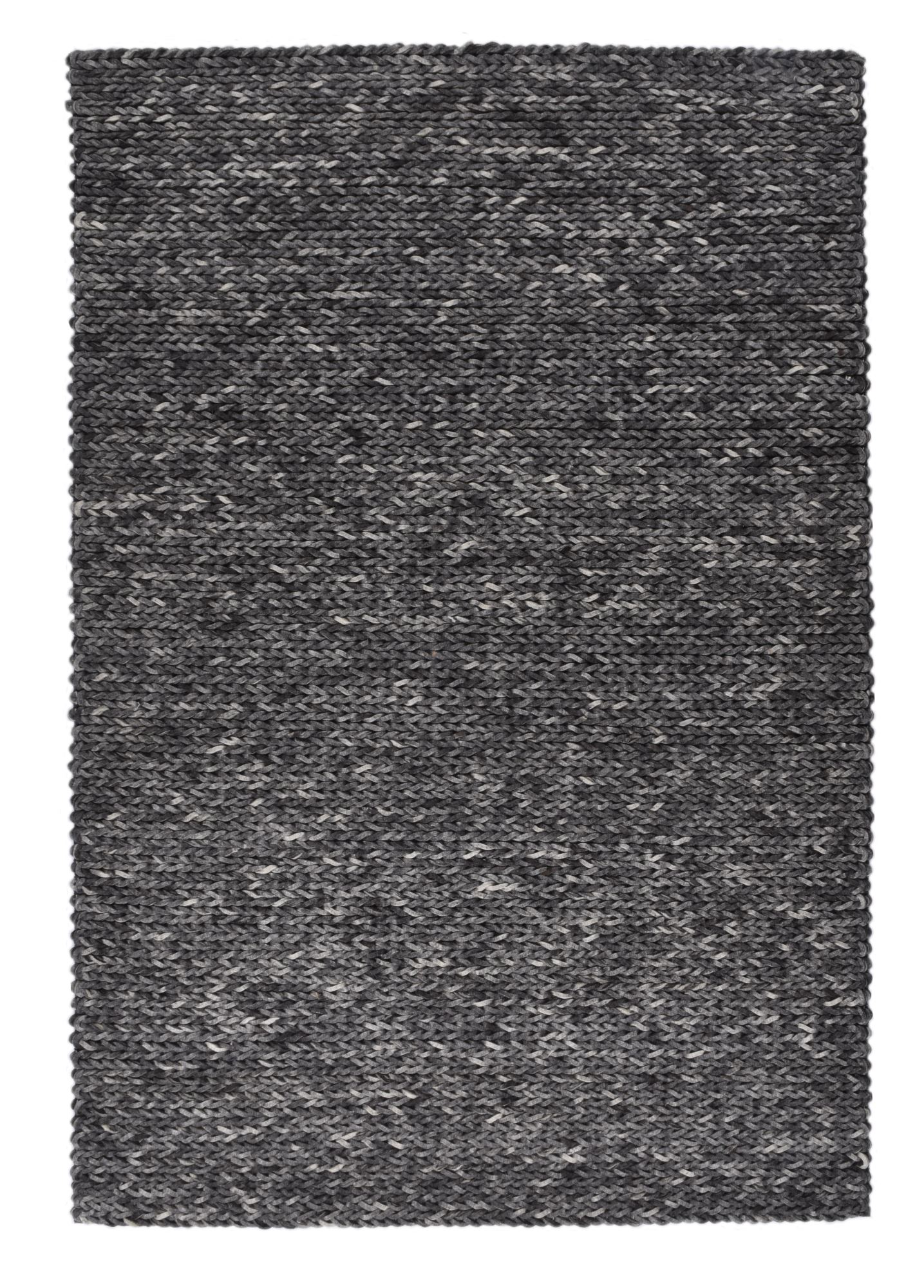 ARLBERG - Tapis feutré en laine naturelle gris 140x200 ARLBERG - Tapis feutré en laine naturelle gris 140x200