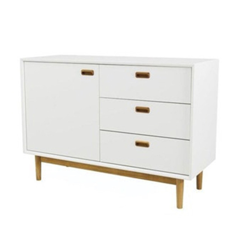 Petit buffet 114cm placard et tiroirs