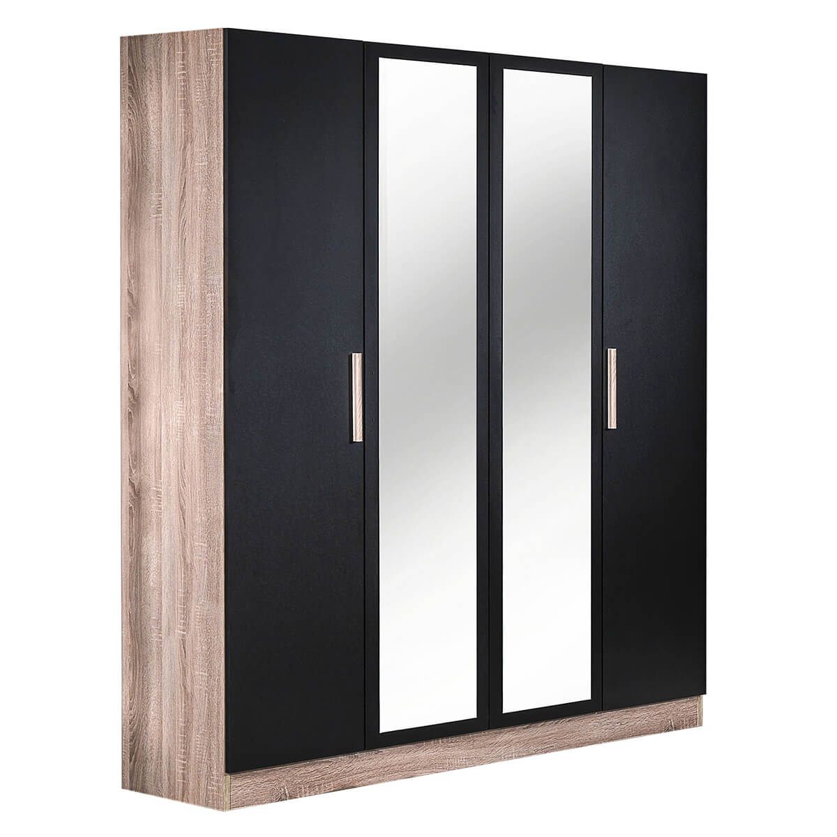 Armoire 4 portes avec miroir central Armoire 4 portes avec miroir central