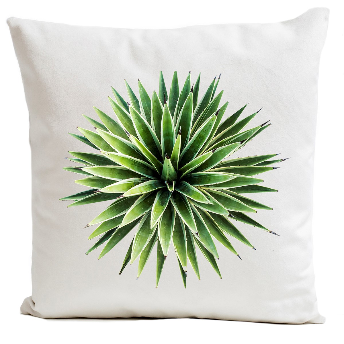 Coussin velours carré imprimé floraux blanc 60x60 (photo) Coussin velours carré imprimé floraux blanc 60x60