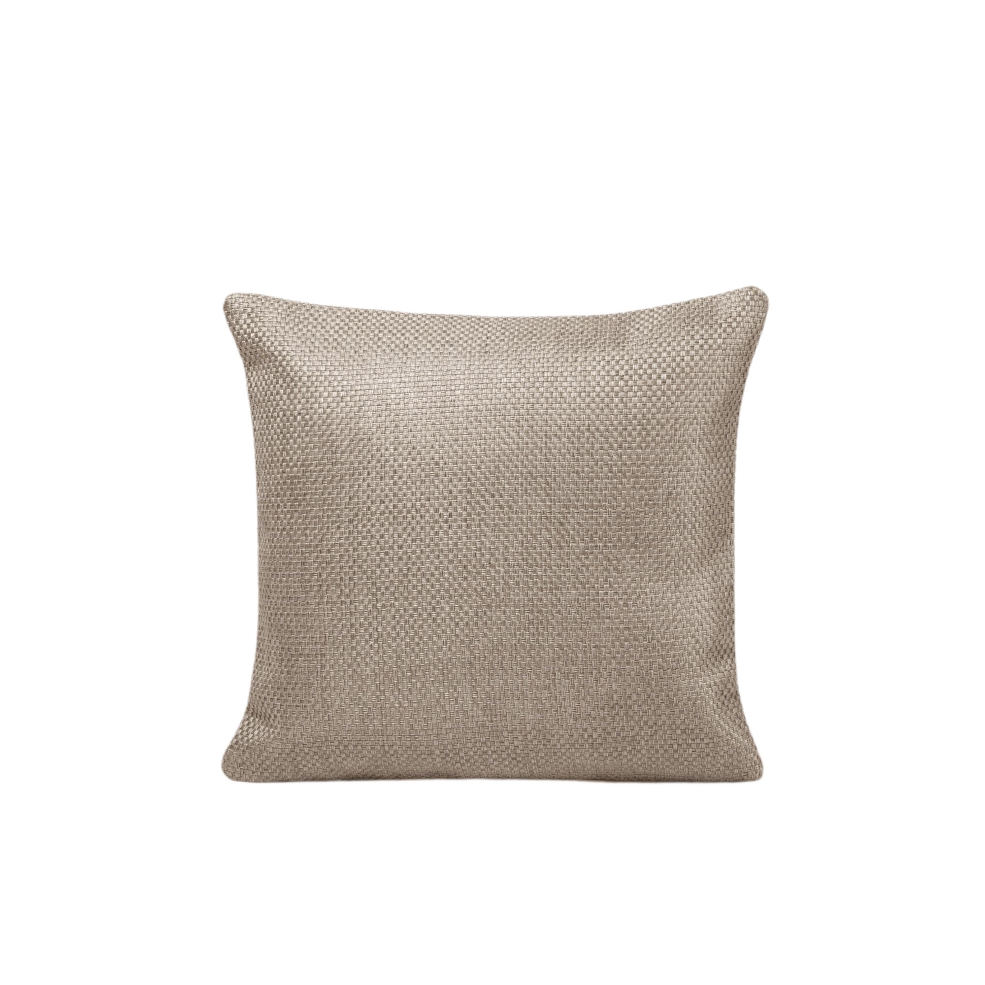 Housse de coussin beige 40x40 cm