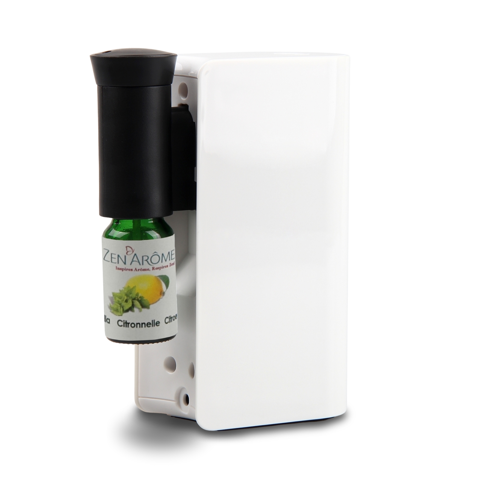 Diffuseur d'huiles essentielles par nébulisation Mobysens blanc Diffuseur d'huiles essentielles par nébulisation Mobysens blanc