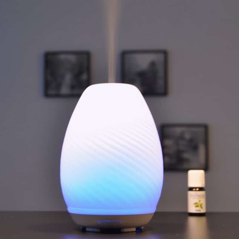 Diffuseur d'huiles essentielles ultrasonique en verre Vivo