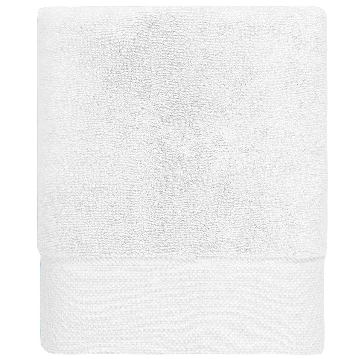Drap de bain  zéro twist 560gr/m²  blanc 70x140 cm