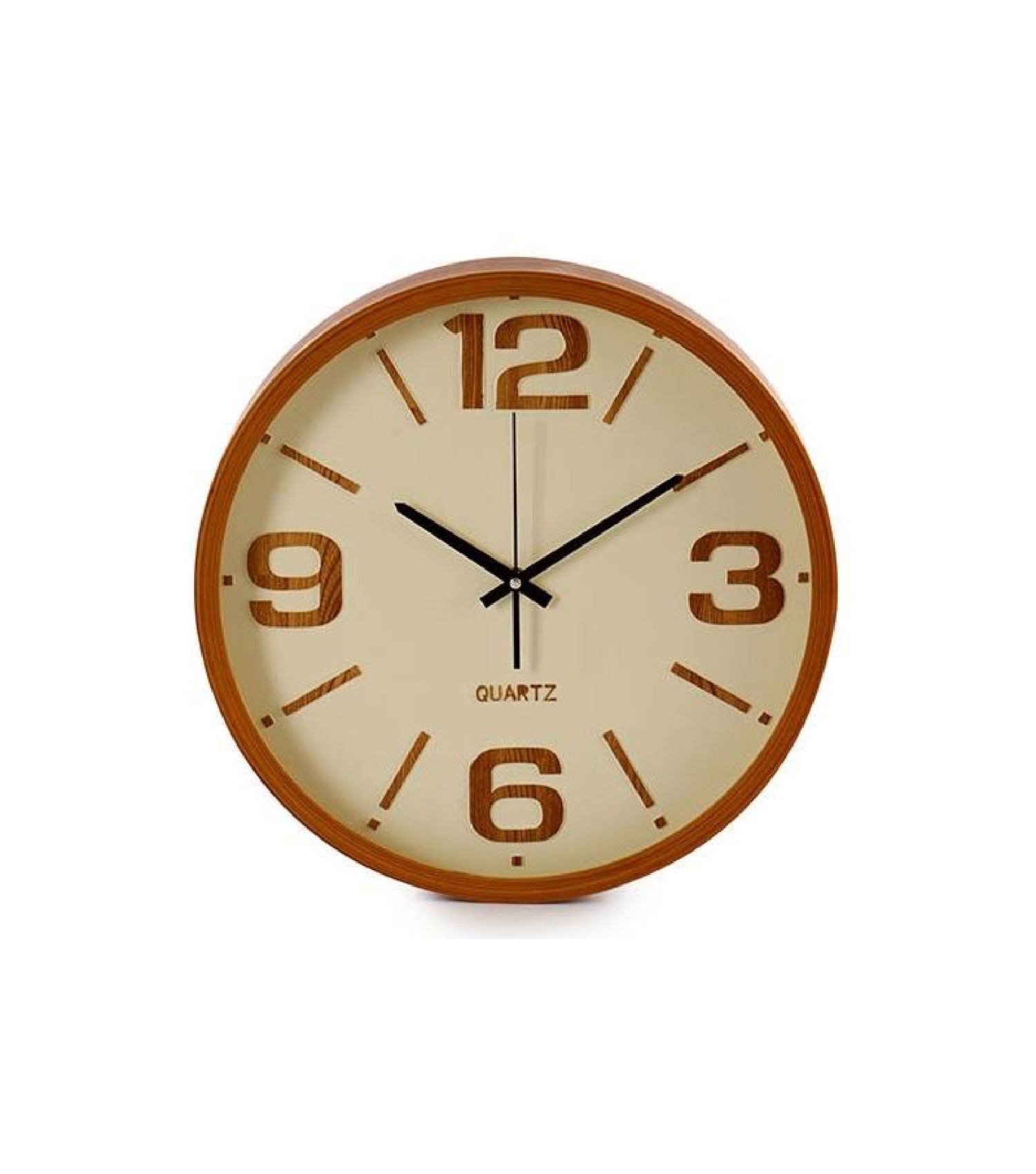 Horloge murale ronde bois D40 Horloge murale ronde bois D40