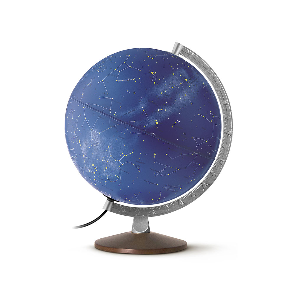 STELLARE PLUS - Globe stellaire/zodiacale, lumineux, textes en latin STELLARE PLUS - Globe stellaire/zodiacale, lumineux, textes en latin