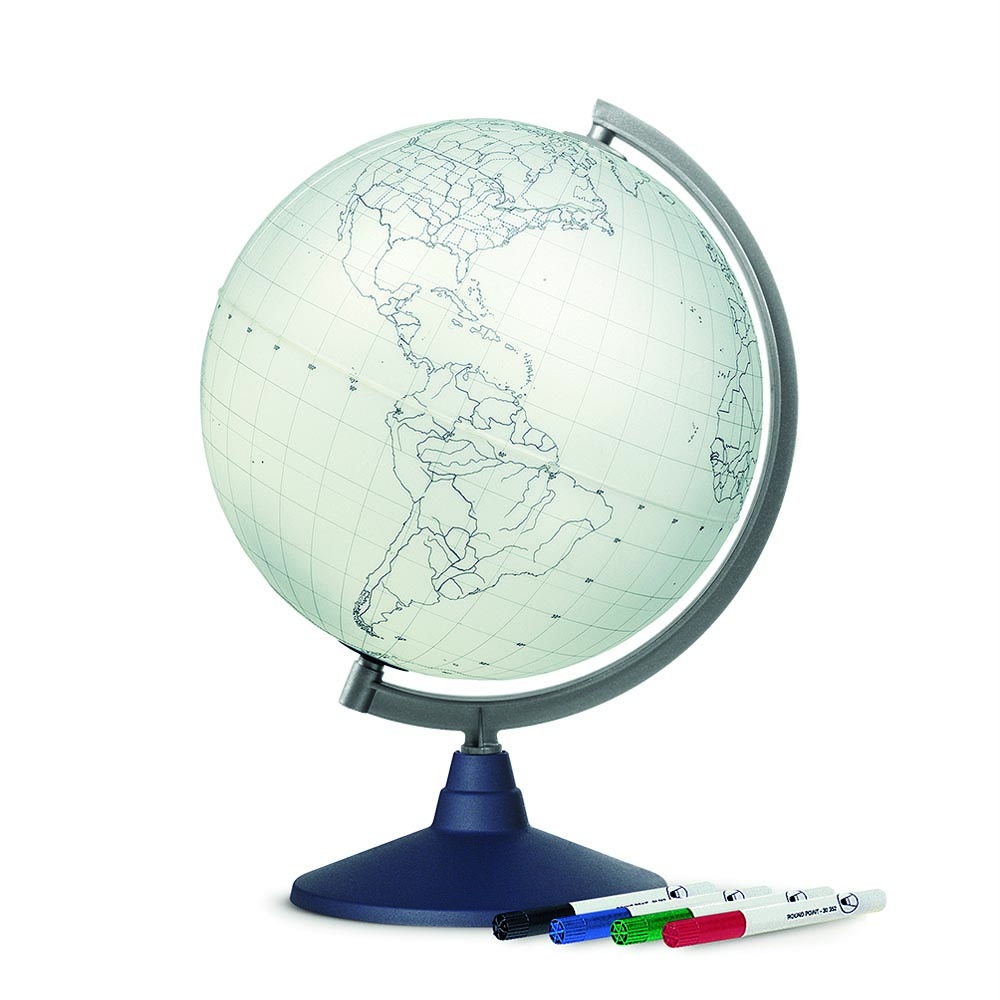 BLANK - Globe terrestre, cartographie muette BLANK - Globe terrestre, cartographie muette